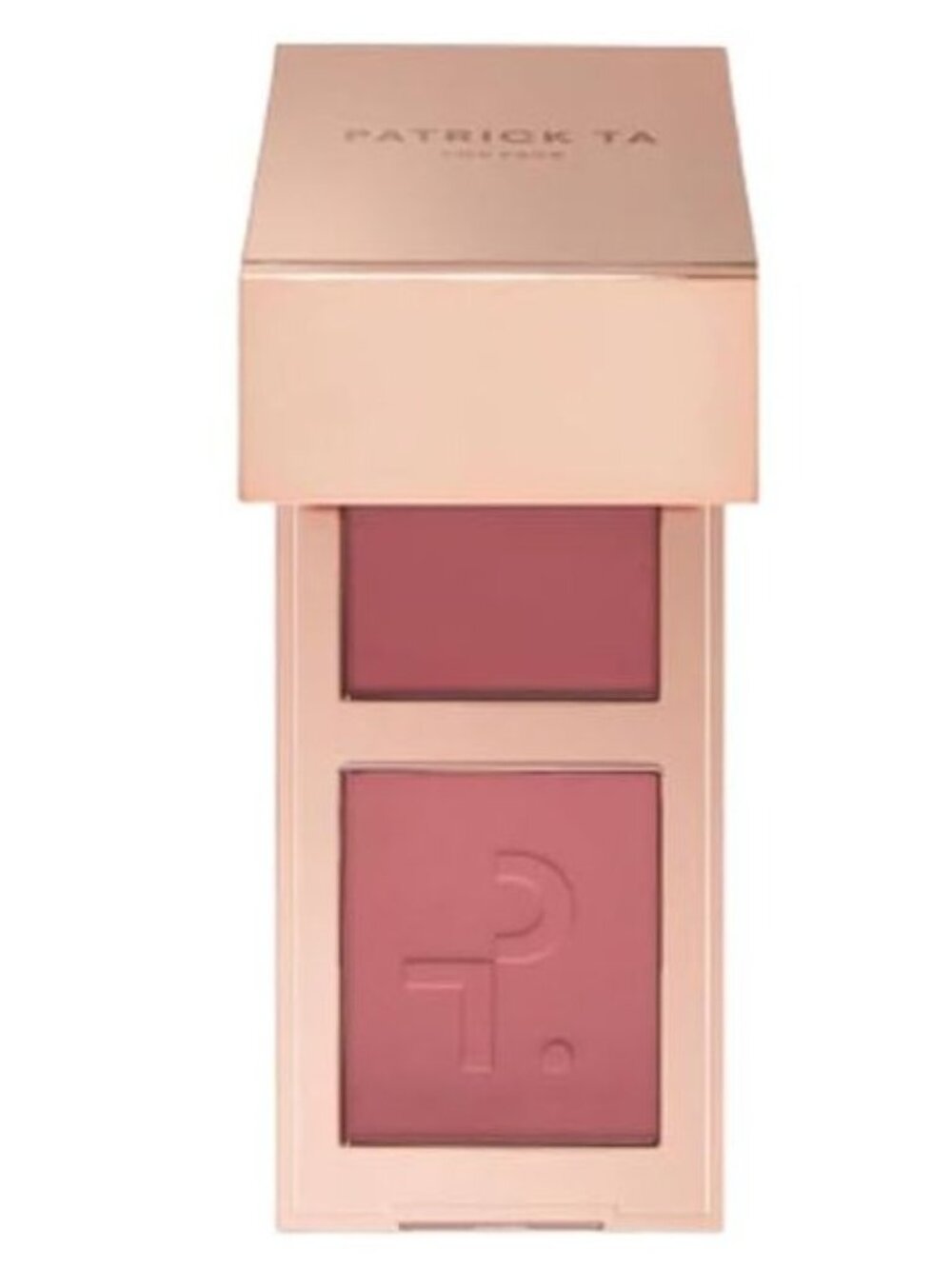 Patrick Ta Double Take Creme & Powder Mini Blush Duo She Goes To The Gym NEW